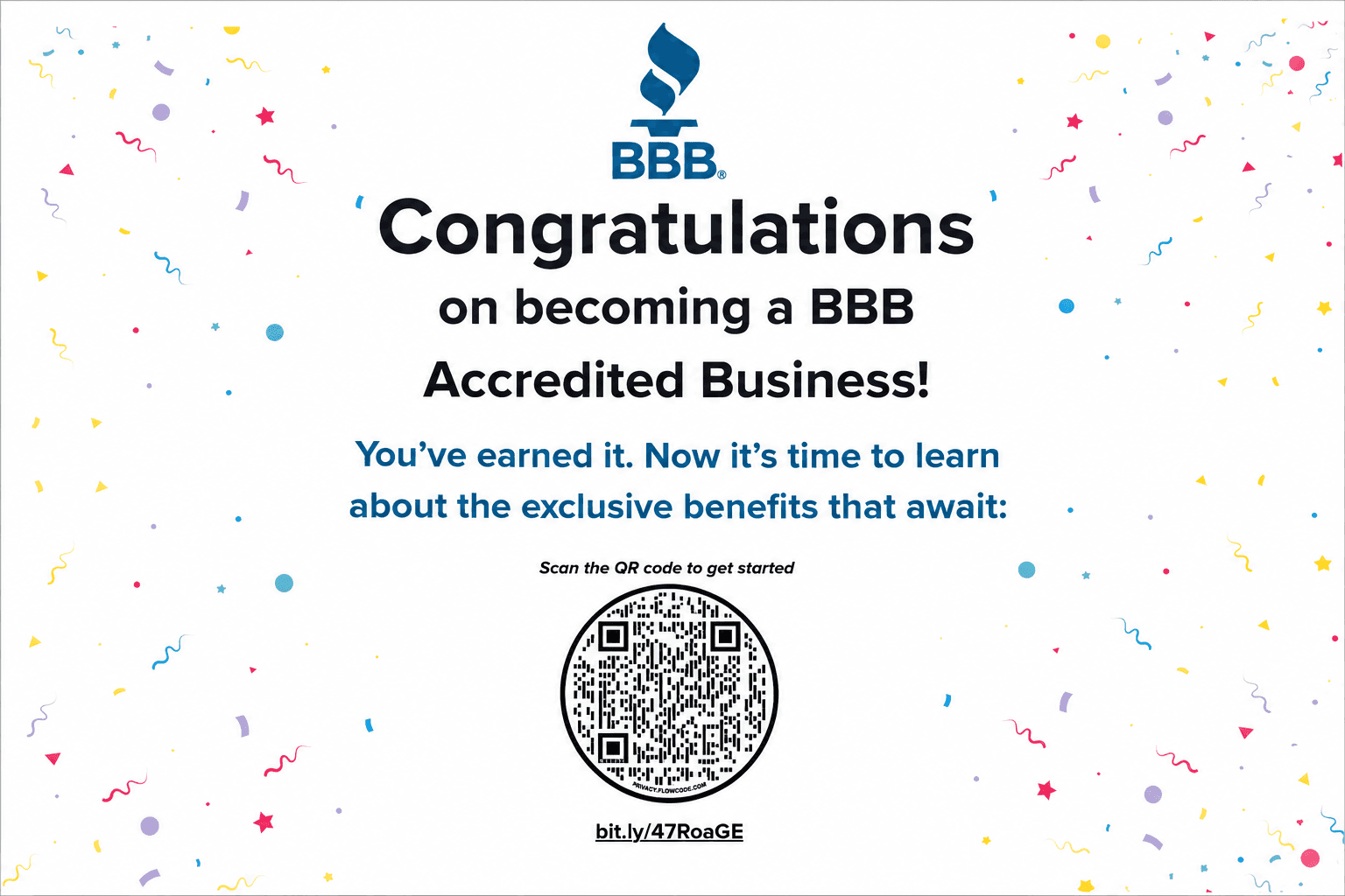 BBB Accredited Business badge